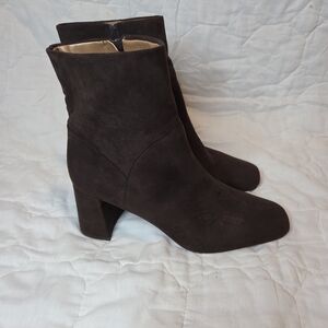 Nordstrom Dark Brown Ankle Booties